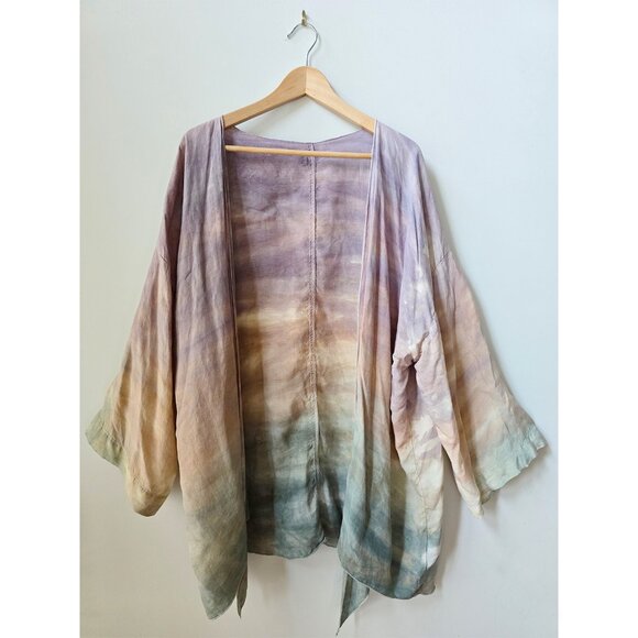 Free People Hardtail Forever Oceans Long Sleeve Kimono Jacket in a Size Medium M - Picture 1 of 5